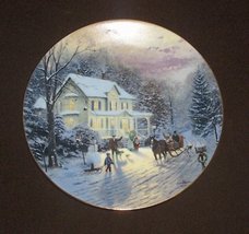 Sleighride Home Home for the Holidays Plate - £26.54 GBP