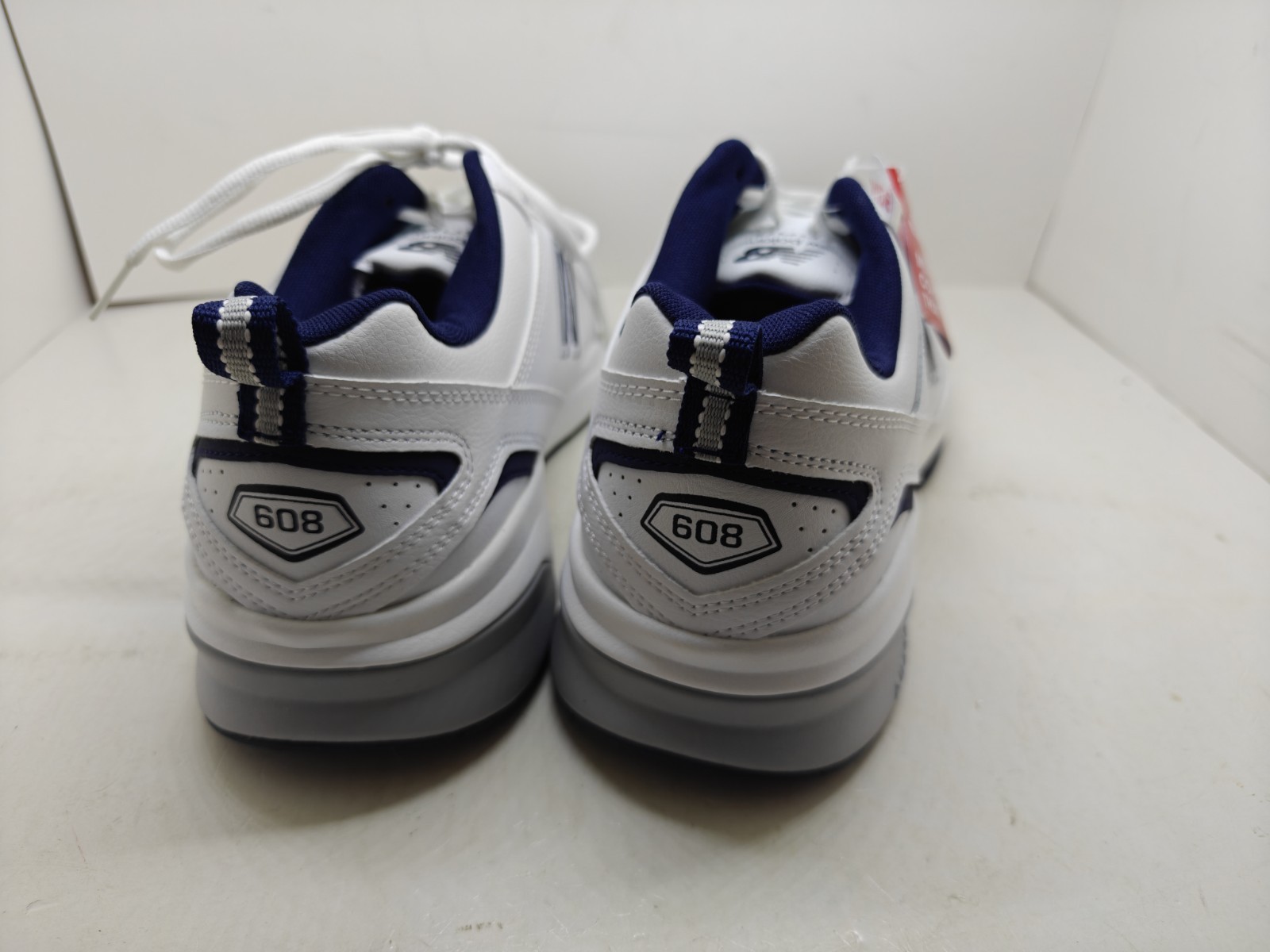 New Balance 608 2E Men's 13 White Blue Cross Trainer Sneaker Tennis Shoes  Item image 3