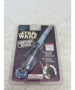 1997 TIGER ELECTRONICS STAR WARS LIGHTSABER KEYCHAIN NEW - £14.01 GBP