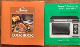 The Amana Radarange Microwave Oven Cookbook and Manual - $4.00