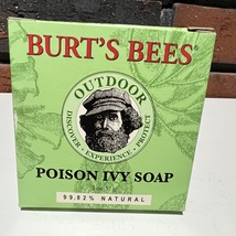 Burt&#39;s Bees Poison Ivy Soap 99.82% Natural Brand New 2oz - £35.97 GBP