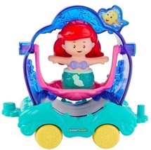 Little People Disney Princess Parade Little Mermaid Ariel &amp; Flounder&#39;s Float New - £10.25 GBP