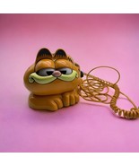Garfield Vintage 80&#39;s Tyco Phone Landline Eyes Open And Close Retro Not ... - £151.94 GBP