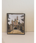 Vintage 60s DISNEYLAND CASTLE Smoke Glass Souvenir Ashtray Signed Houze - £11.84 GBP