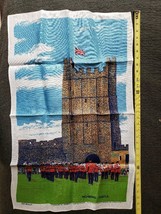 Pure Linen Tea Towel Richmond Castle Made in Ireland FS - £12.68 GBP