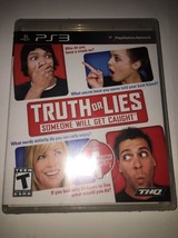 Truth Or Lies Sony PLAYSTATION 3 PS3 New-
show original title

Original TextT... - £3.97 GBP