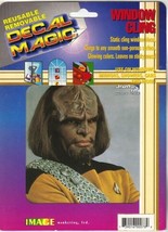 Star Trek: The Next Generation Worf Static Cling 6 x 6 Window Decal 1992... - £3.12 GBP