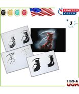 Reusable Grim Reaper Airbrush Stencil Template - 9.8 x 6.3 Inch, Easy to... - $1,032.17 MXN