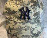 NY YANKEES CAMO HAT SGA MILITARY APPRECIATION CAP BUDWEISER MLB BASEBALL... - $14.80