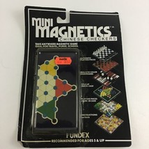 Mini Magnets Fundex Travel Game Chinese Checkers New Sealed Vintage 1989  - $19.75