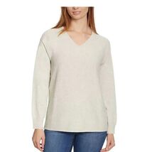 *ELLA Moss Ladies' Ribbed V-Neck Sweater - XL - $12.87