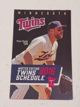 Minnesota Twins 2016 Trevor Plouffe Metro Transit Winter Edition Pocket ... - $0.98