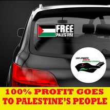 FREE PALESTINE Gaza Charity Freedom  Gl  Sticker Protest  Sticker For Window Cup - £56.18 GBP