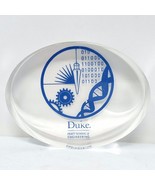 Duke University Pratt School of Engineering Blue Devils Lucite Oval Pape... - $29.95