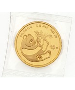 1984 1/10 Oz 999 Gold Mint Sealed China Panda BU Condition - $346.52