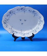 Johann Haviland 15” Serving Platter BLUE GARLAND - Backstamp BAVARIA, GE... - $22.56