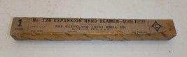 Cleveland Twist Drill Expansion Hand Reamer Spiral Fluted No 126 - 1&quot; - £50.34 GBP