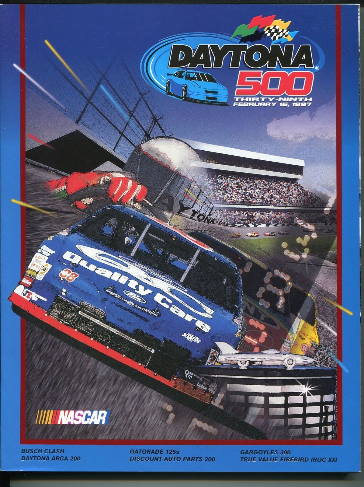 Primary image for Daytona International Speedway 500 NASCAR Race Program 2/16/1997-VF