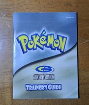 Authentic Pokemon Silver Version Trainer&#39;s Guide Manual Vintage Retro Free Ship - £23.66 GBP