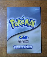 AUTHENTIC Pokemon Silver Version Trainer&#39;s Guide  Manual VINTAGE RETRO F... - £23.55 GBP