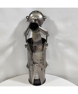 H&amp;K Designed Hand Crafted TRUMPETER Steampunk Wine Bottle Caddy Holder - $795.15 MXN