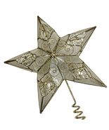 Kurt S. Adler 10.5-Inch Capiz Gold Star Christmas Tree Topper - €28,64 EUR