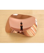 Stelton Papilio Copper Metal Candle Holder Mirror Finish Danish Modern - $508.65 MXN
