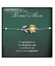 Sunflower Bracelet Bonus Mom Gift, Fun Times, Sunflower Bracelet, for St... - £41.59 GBP+