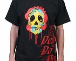 Raza Til Death do Us Part Sugar Skull Día de Muertos Day of Dead T-Shirt - $11.24