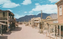 Main Street Old Tucson Arizona Postcard Unposted - £7.88 GBP