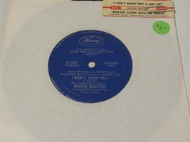Brook Benton   45&#39;s  Lot of 5 Records    Mercury Compact 33 1/3 - £11.45 GBP