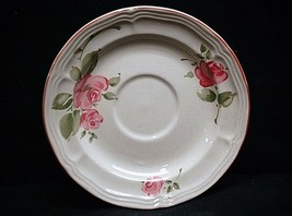 Old Vintage Roseland by Gibson Housewares China Saucer Plate Pink Roses ... - £7.08 GBP