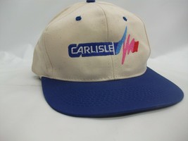 Carlisle Youth Hat Blue Beige Snapback Baseball Cap - £11.77 GBP