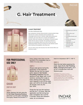 Inoar Professional G. Hair Smoothing Keratin Treatment Kit (3 x 1L/33.8oz) image 4
