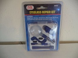 JMK Eyeglass Repair Kit with Screws, Nose Pads, Screwdrive &amp; Magnifyer. ... - £3.32 GBP