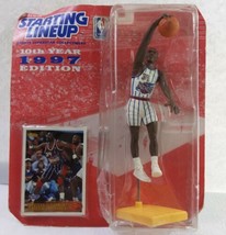 Kenner-Starting Lineup 10th Year 1997 Edition Rockets 34 Hakeem Olajuwon VTG - $9.90