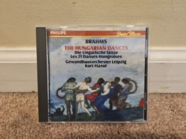 Brahms: The Hungarian Dances (CD, Philips) Masur/Leipzig D 105780 - $6.64