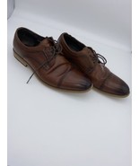 Stacy Adams Dickinson 25066-221 Men&#39;s Cognac Cap Toe Oxford Dress Shoes ... - £31.06 GBP