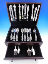 Harlequin Mixed Sterling Silver Flatware Set for 10 Dinner Service 60 pc Ornate - £5,755.17 GBP