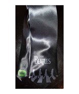 The Beatles Grey Satin Neck Tie - Abbey Road Apple records - £27.05 GBP