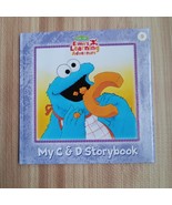 VTG Sesame Street Elmo&#39;s Learning Adventure Book 9 Hardcover My C &amp; D St... - $6.93