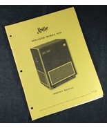 LESLIE Speaker model 820 Manual w/Parts List and Diagrams 1977 - £19.50 GBP