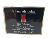 Elizabeth Arden Dual Perfection Brow Shaper And Eyeliner Sable 03 - $14.80