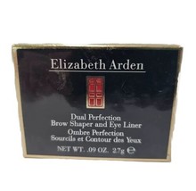 Elizabeth Arden Dual Perfection Brow Shaper And Eyeliner Sable 03 - $14.80