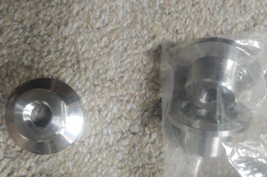 Lab Thread Adapter MKS Lab Threaded Flange Adapter Stainless steel # COO TW / 9SH0086 LE2 ...