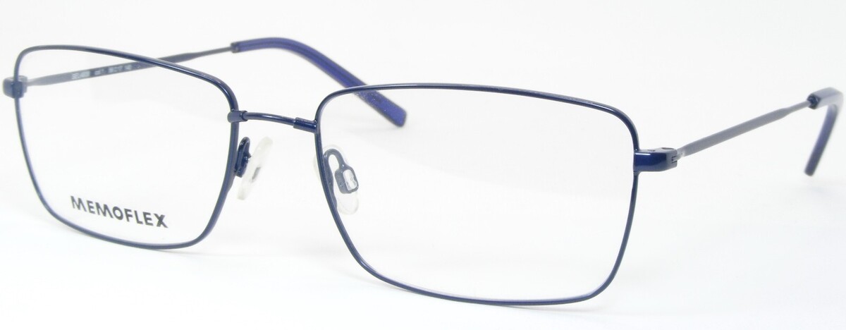 SELECTRA Memoflex SEL4939 Colores 1 Azul Gafas Montura Metálica 56-17-140mm - $64.34