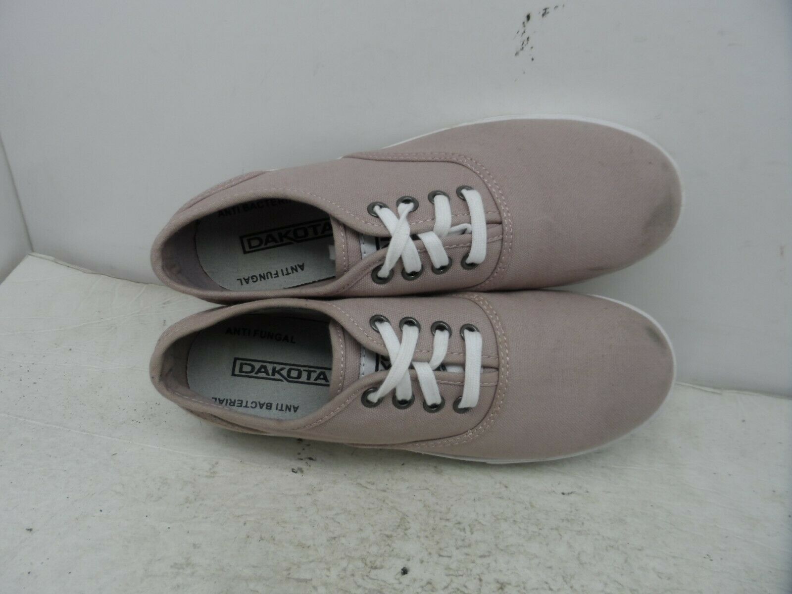 Dakota Women's 1009 Lightweight ATSP Canvas Lace-Up Work Shoes Pink Size 7.5M Item image 4