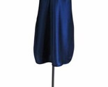 Shadowline Satin Chemise Nightgown  Size 2X Navy Blue Style 4505 - $44.50
