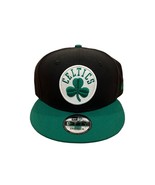 New Era 9Fifty Boston Celtics NBA Two Tone Black Green Snapback Hat NWT - £23.42 GBP