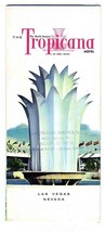 The Tropicana Hotel Brochure Las Vegas Nevada 1950s Poster - £137.61 GBP